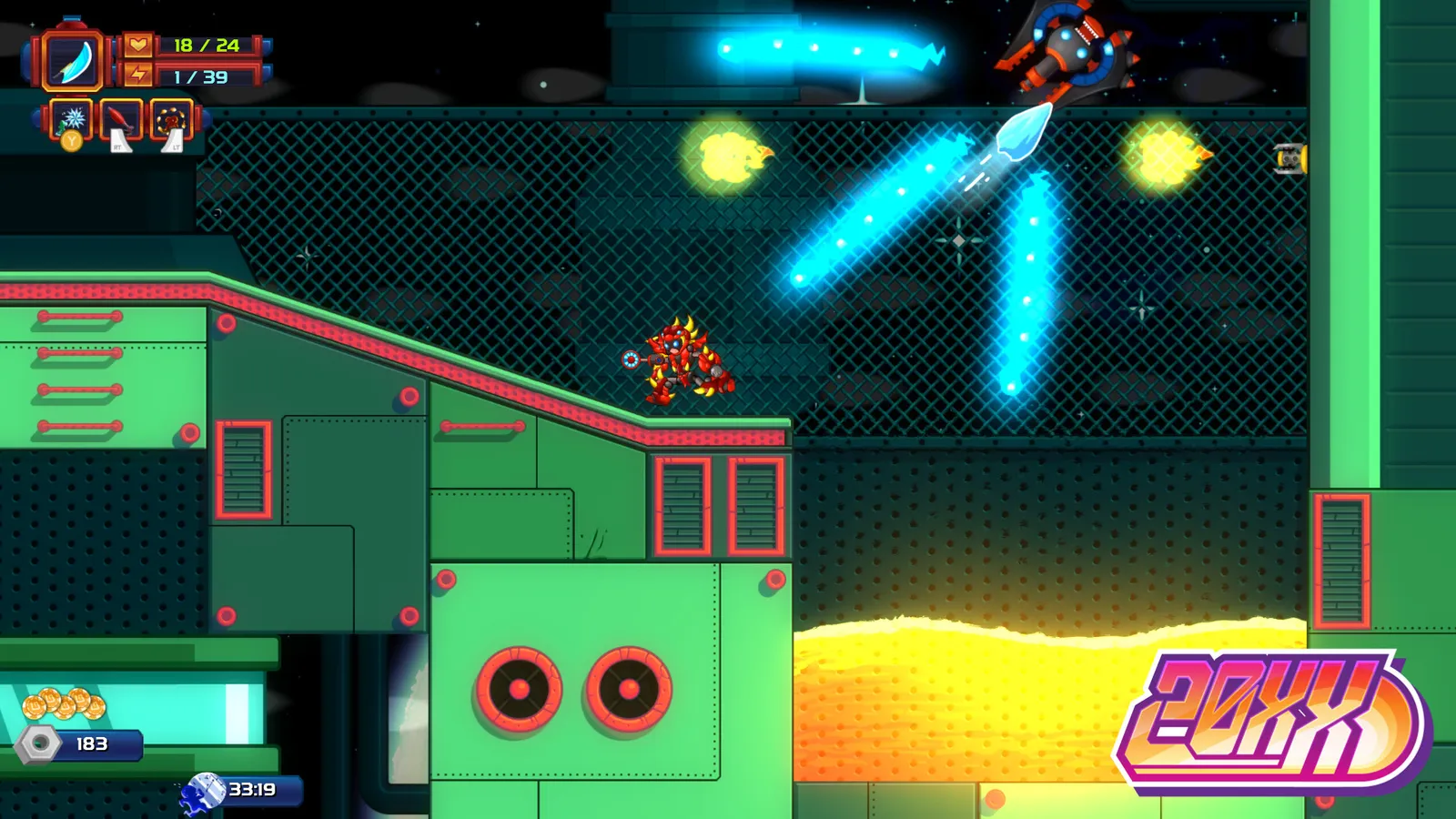20XX captura de pantalla 1