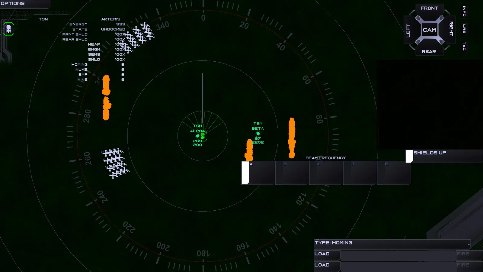 Artemis Cosmos screenshot 1