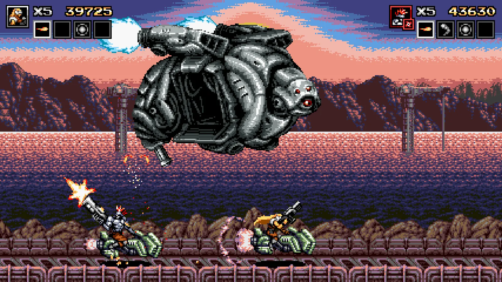 Blazing Chrome captura de pantalla 2