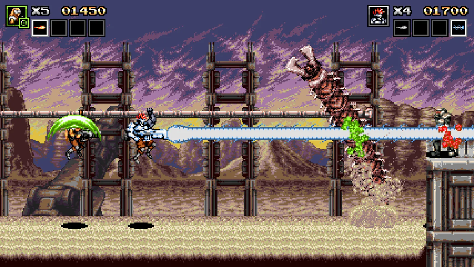 Blazing Chrome captura de pantalla 3