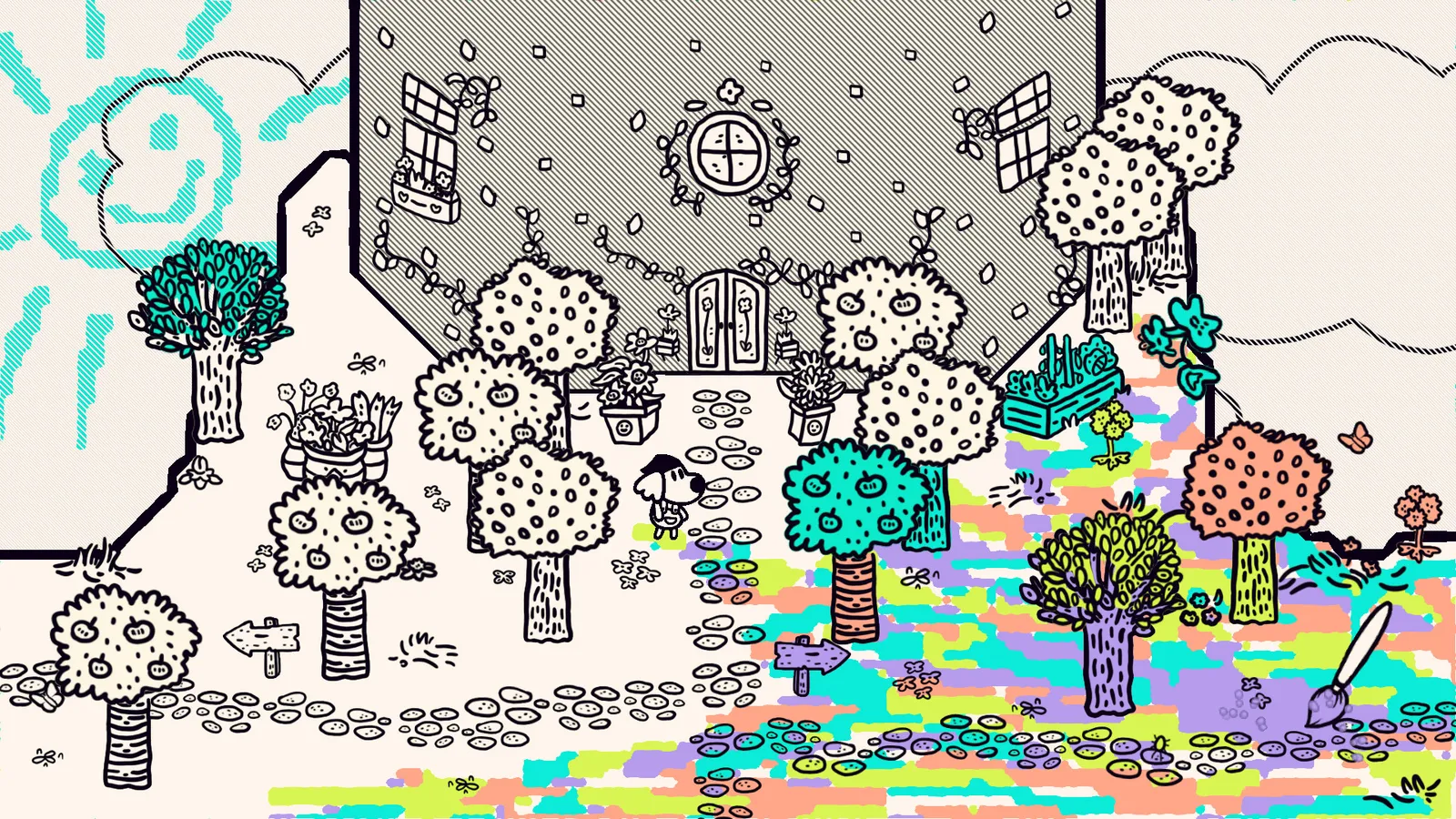Chicory: A Colorful Tale screenshot 1