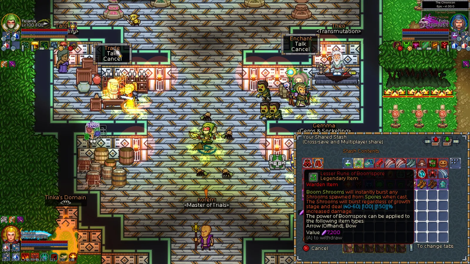 Chronicon captura de pantalla 8