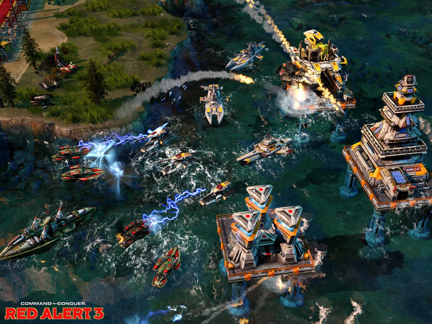 Command & Conquer: Red Alert 3 captura de pantalla 1