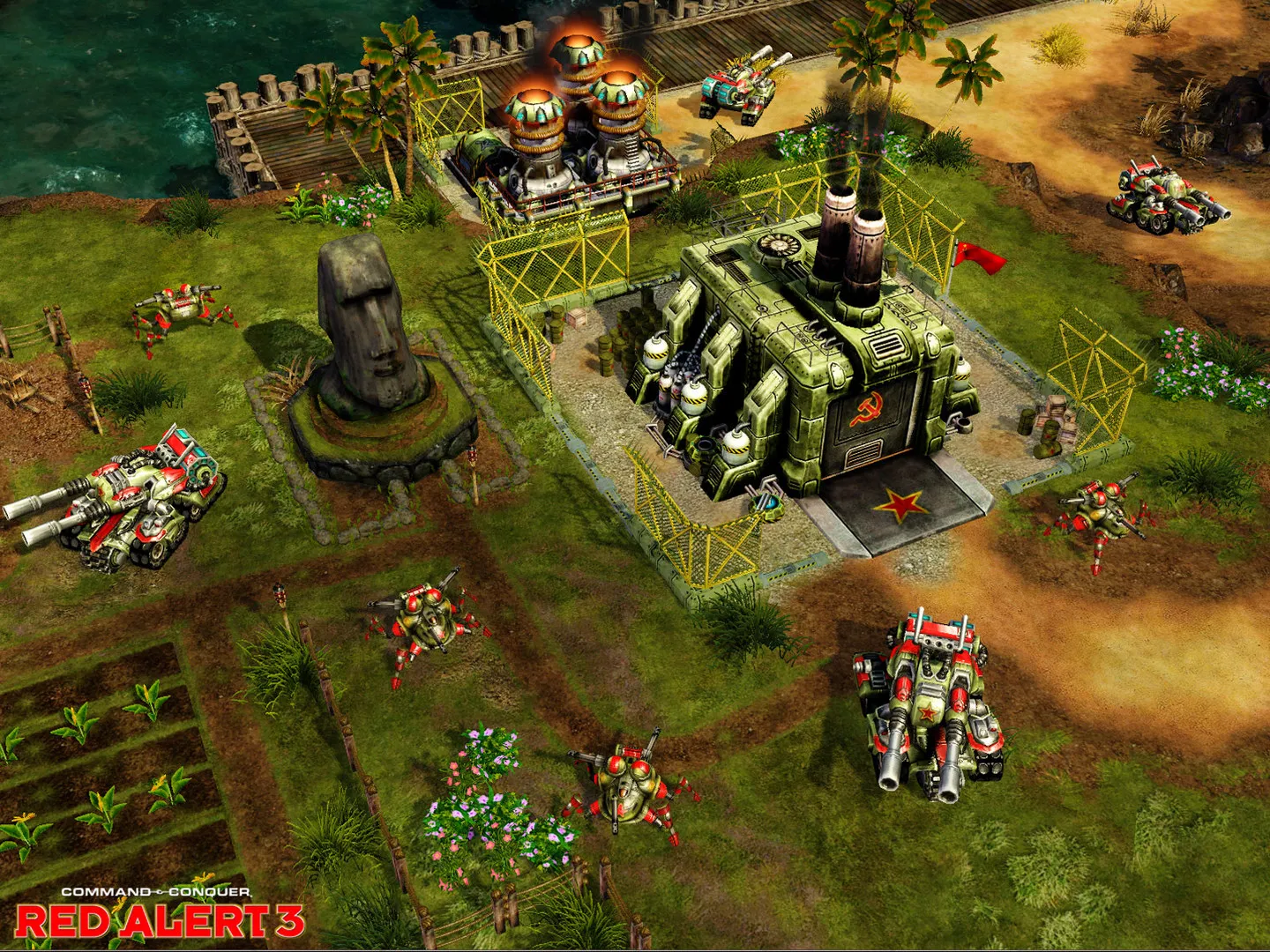 Command & Conquer: Red Alert 3 captura de pantalla 2