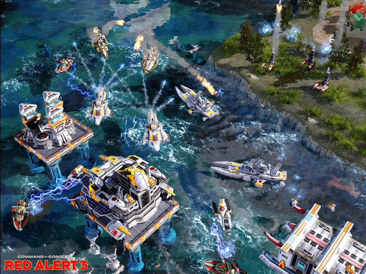 Command & Conquer: Red Alert 3 captura de pantalla 7