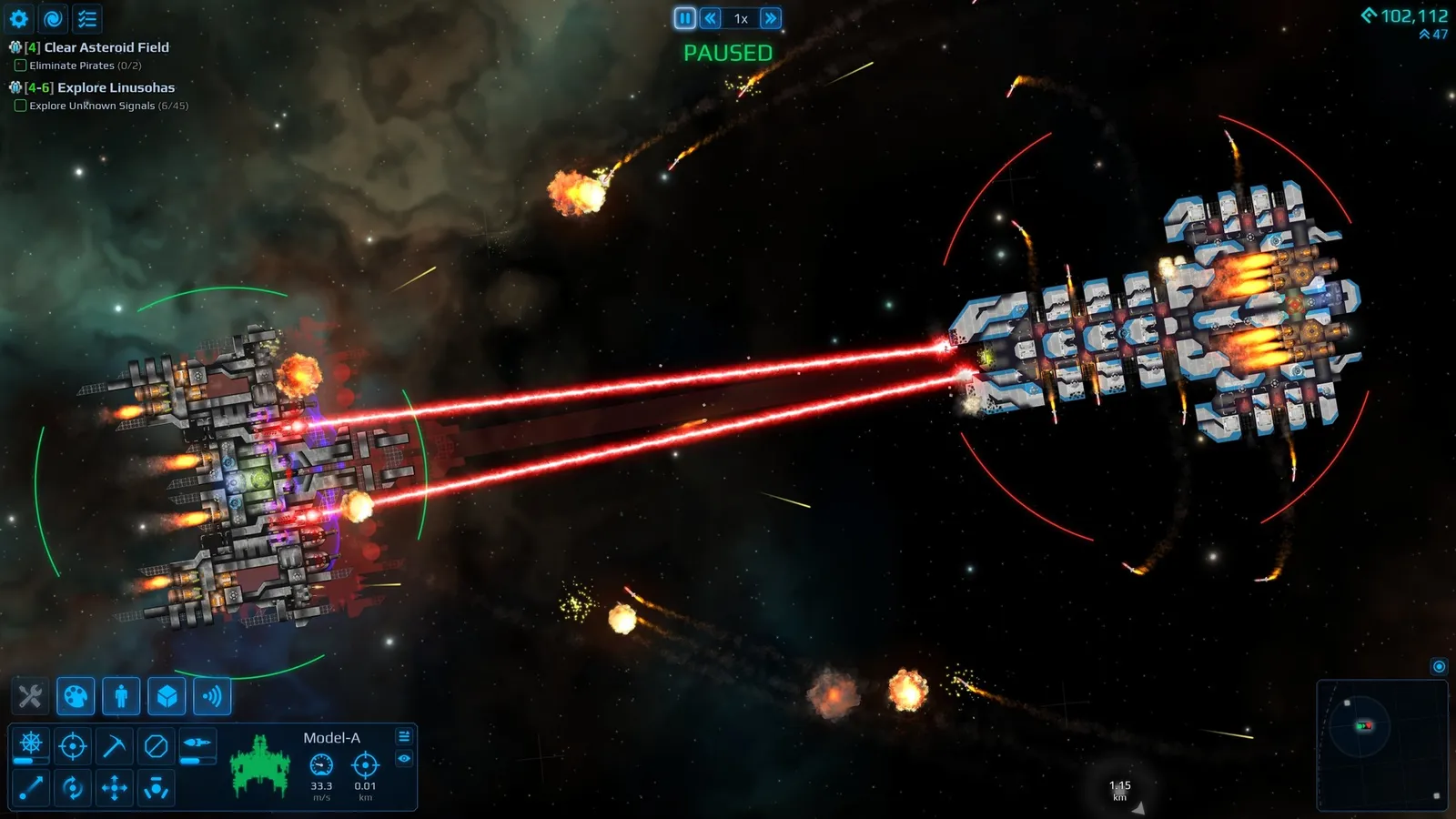 Cosmoteer: Starship Architect & Commander captura de pantalla 6