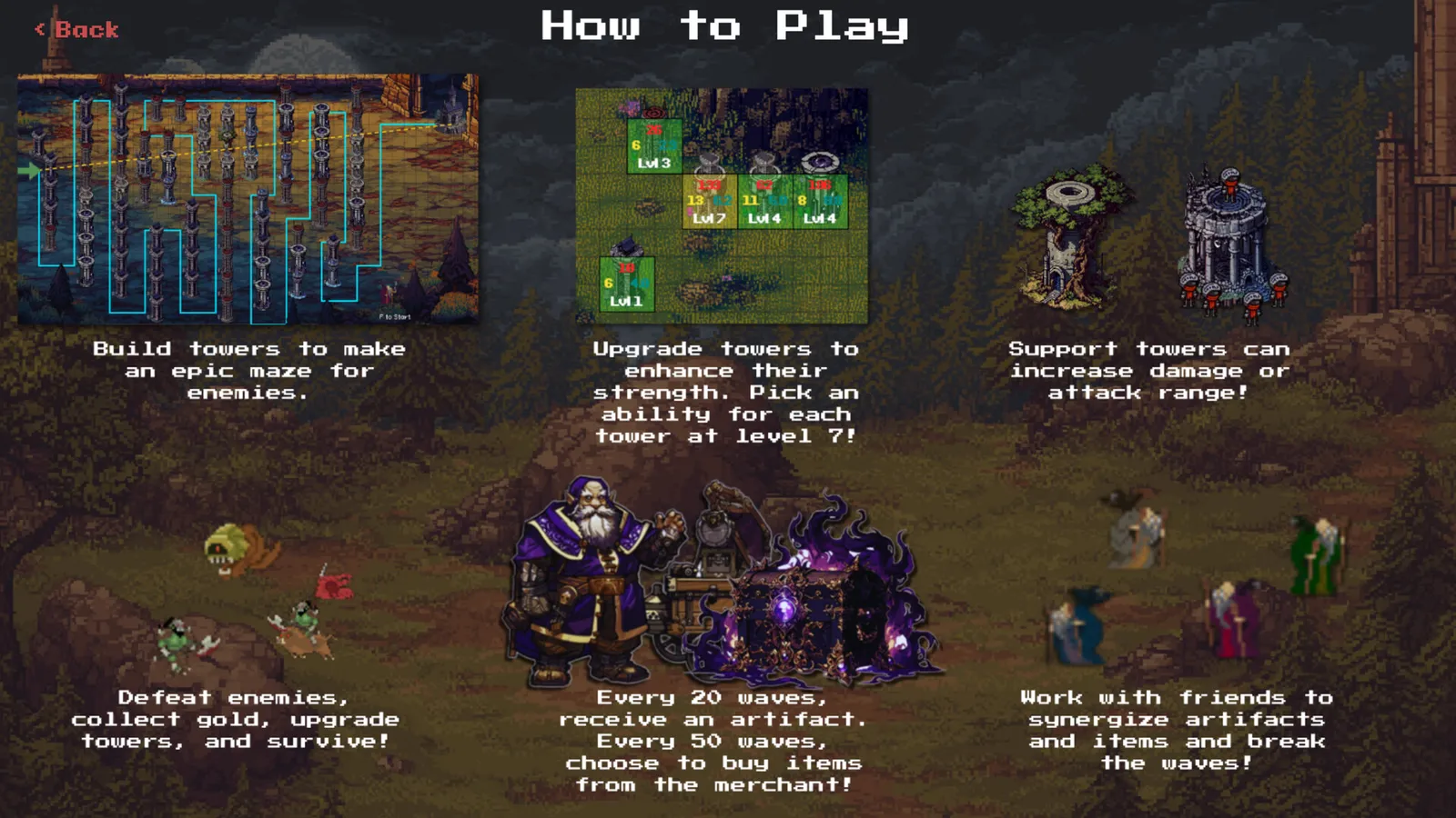 Dark Fantasy Tower Defense screenshot 4