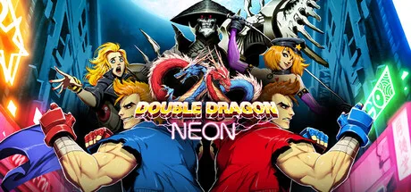 Double Dragon Neon header art