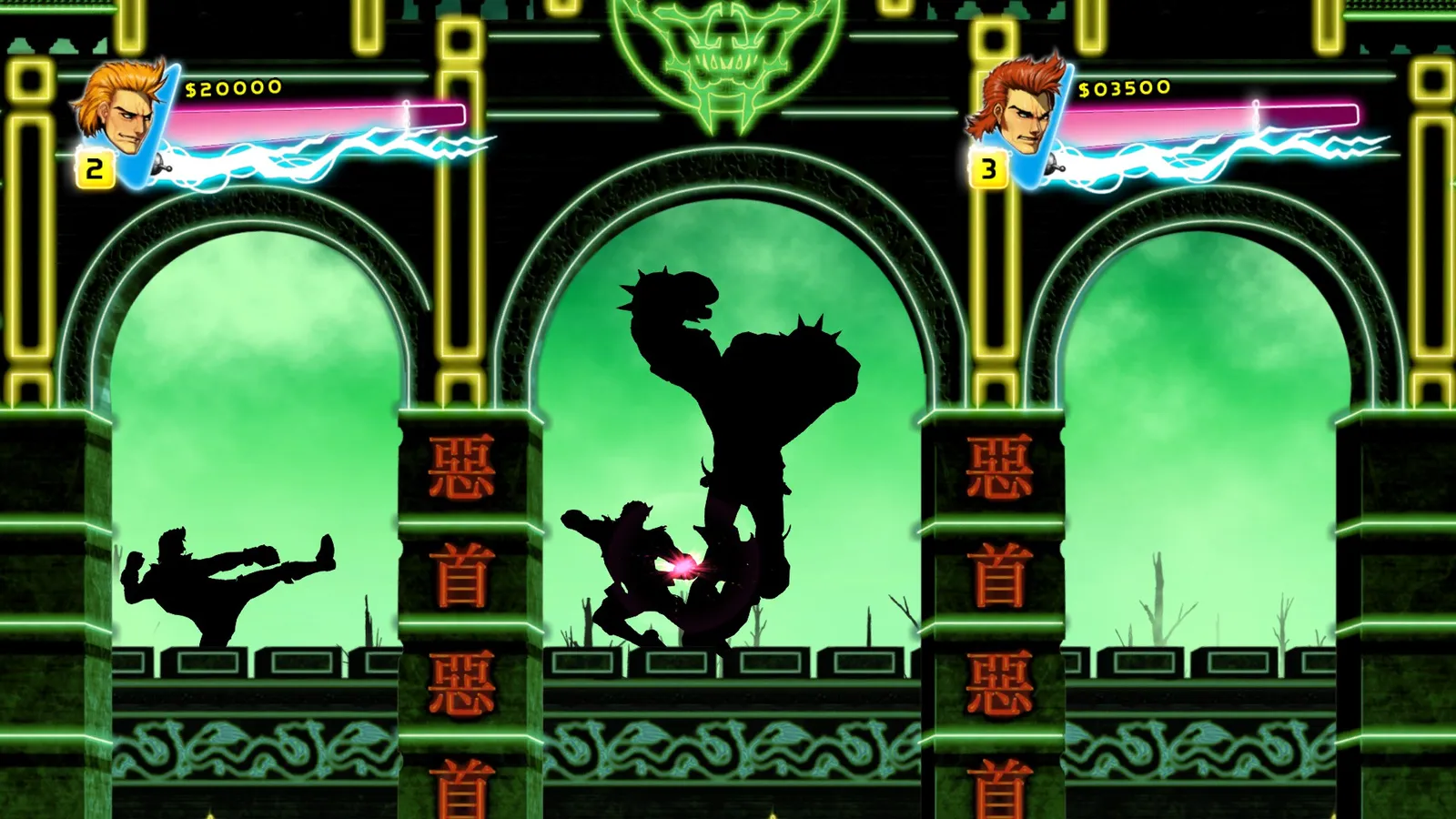 Double Dragon Neon screenshot 3