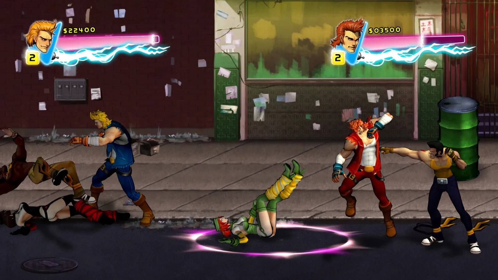 Double Dragon Neon screenshot 4