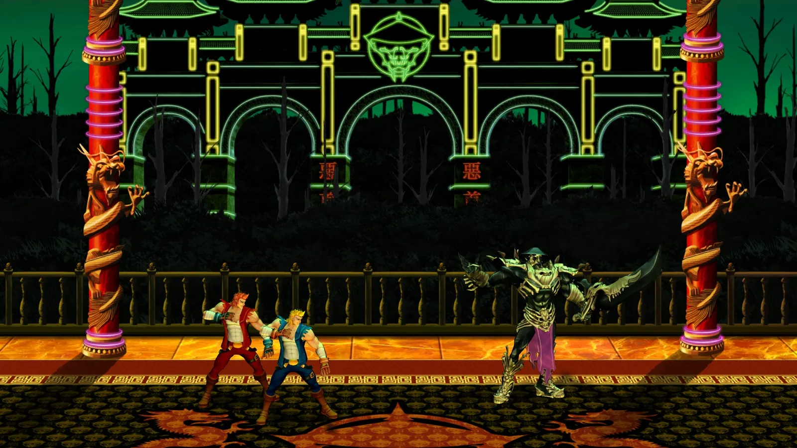 Double Dragon Neon screenshot 5