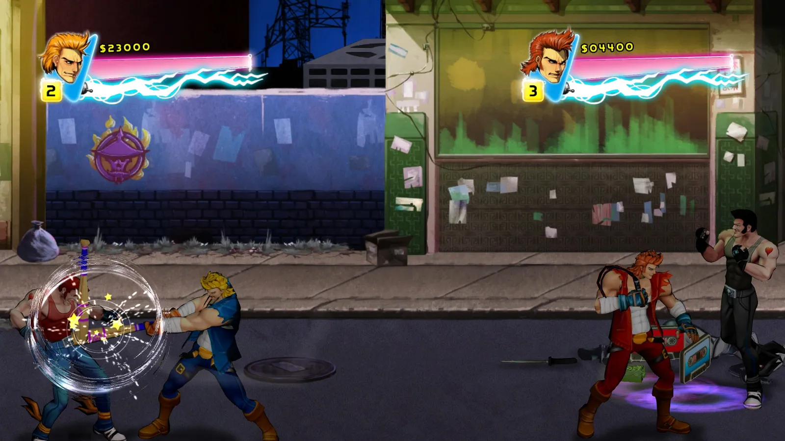 Double Dragon Neon screenshot 6