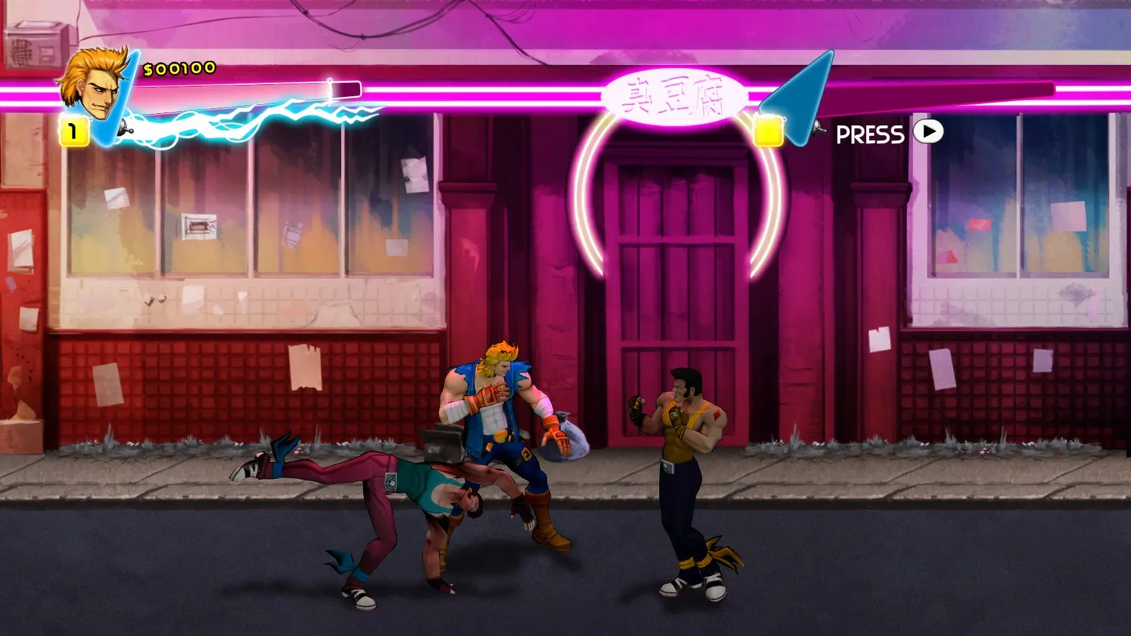 Double Dragon Neon screenshot 8