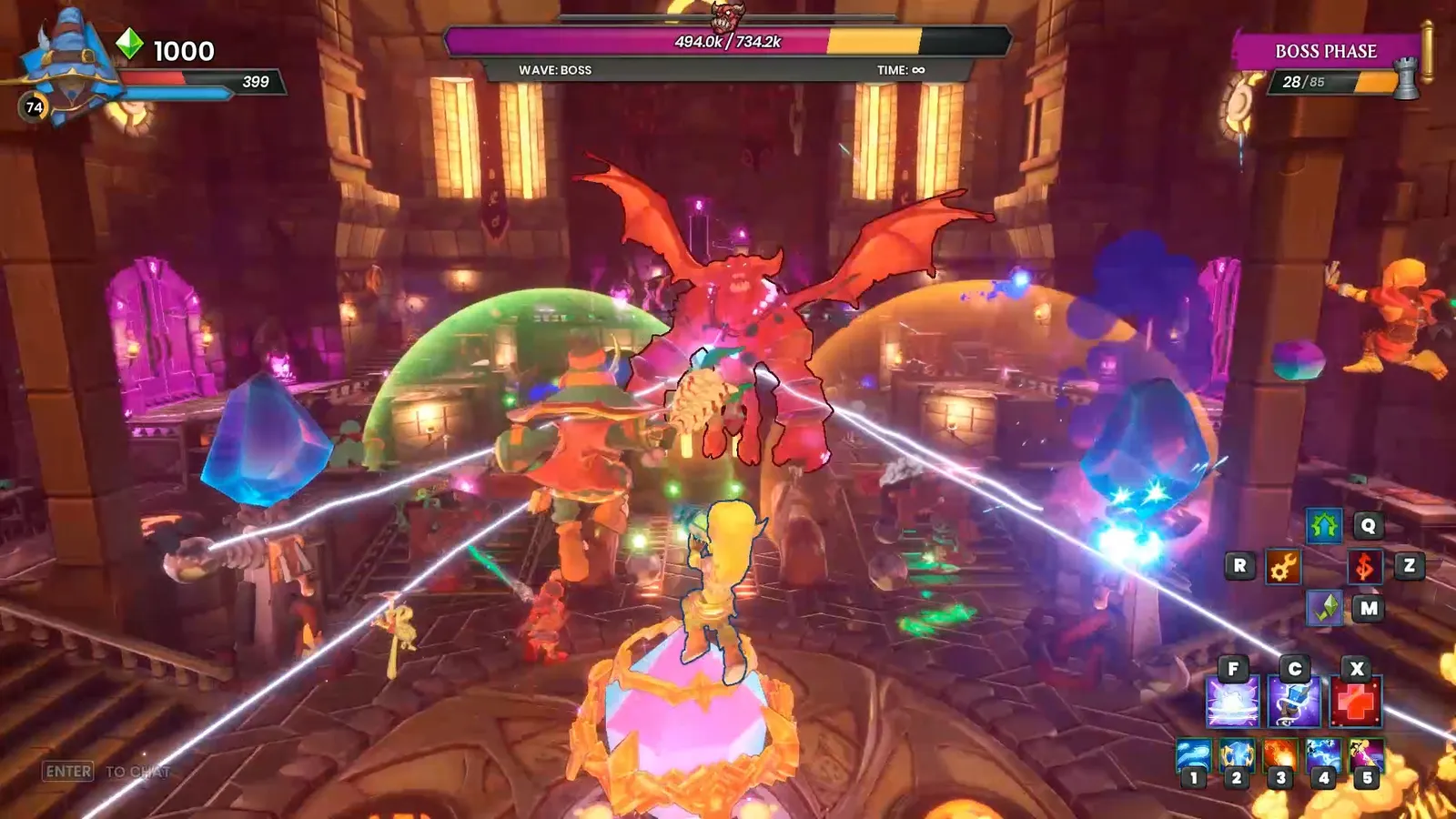 Dungeon Defenders: Awakened captura de pantalla 9