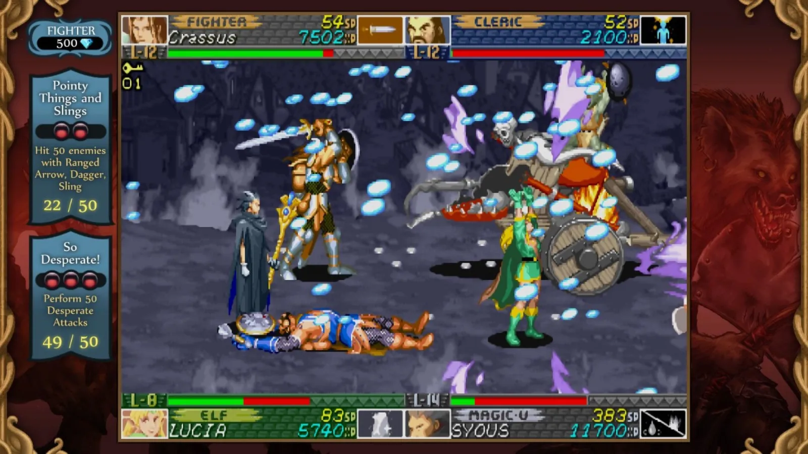 Dungeons & Dragons: Chronicles of Mystara captura de pantalla 2