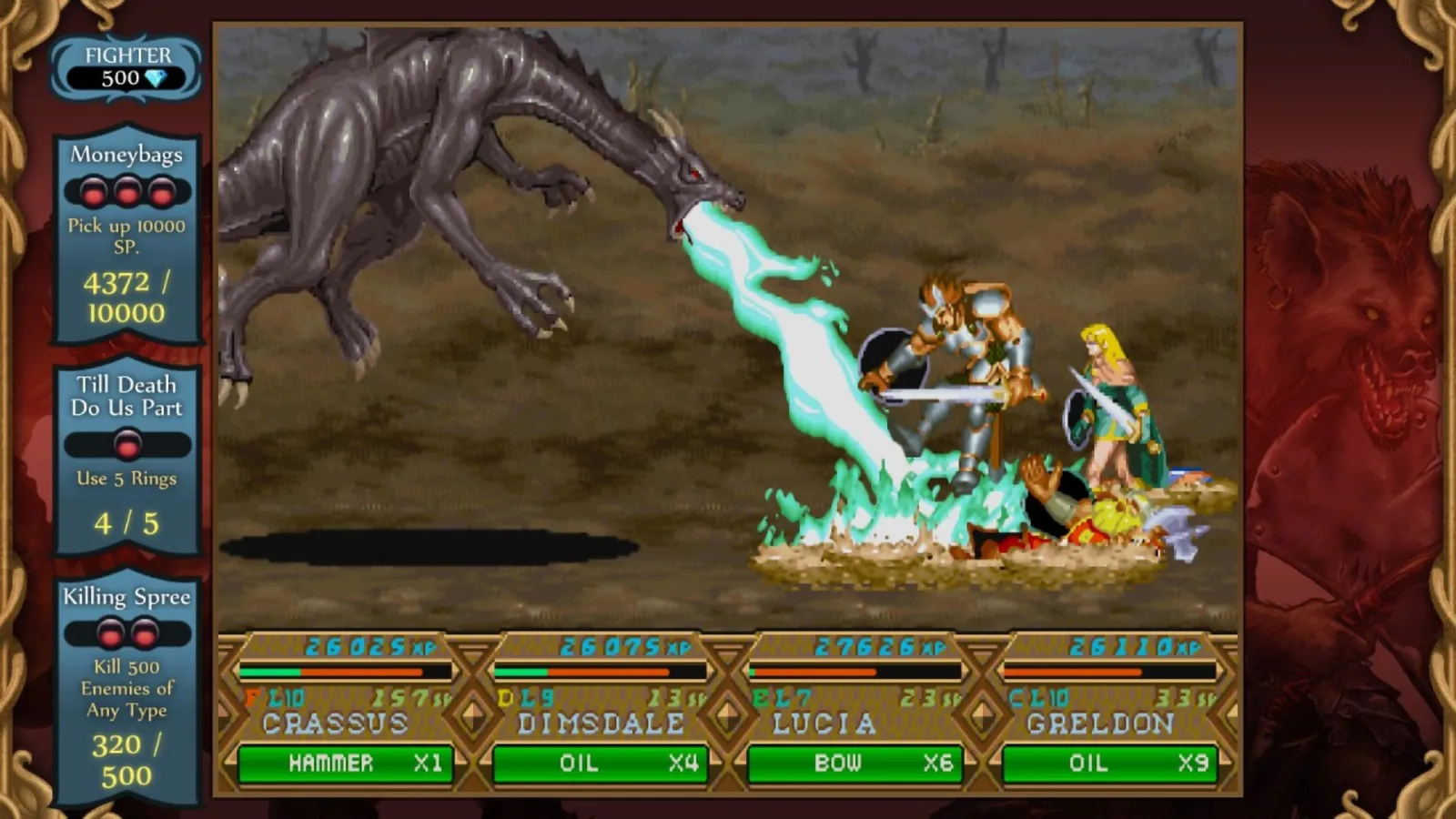 Dungeons & Dragons: Chronicles of Mystara captura de pantalla 3
