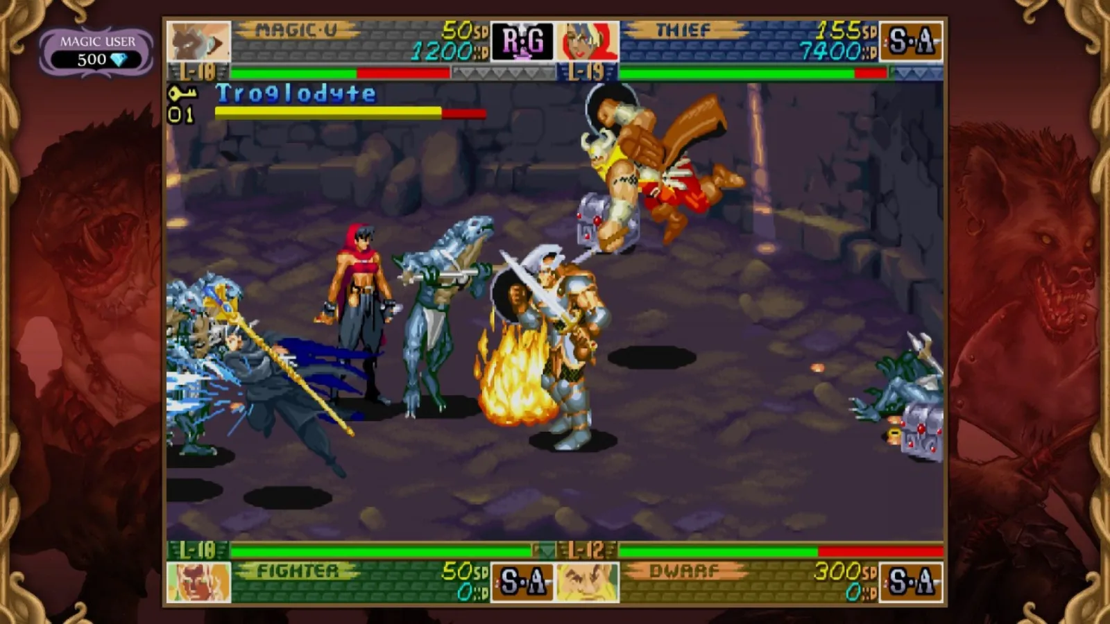 Dungeons & Dragons: Chronicles of Mystara captura de pantalla 8