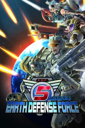 EARTH DEFENSE FORCE 5 capsule art