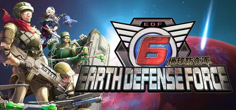 EARTH DEFENSE FORCE 6 header art