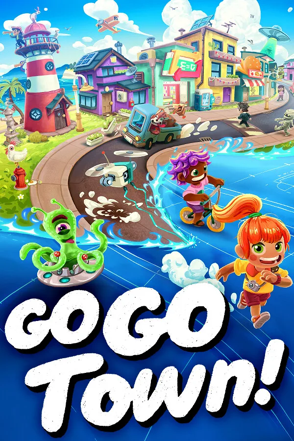 Go-Go Town! capsule art