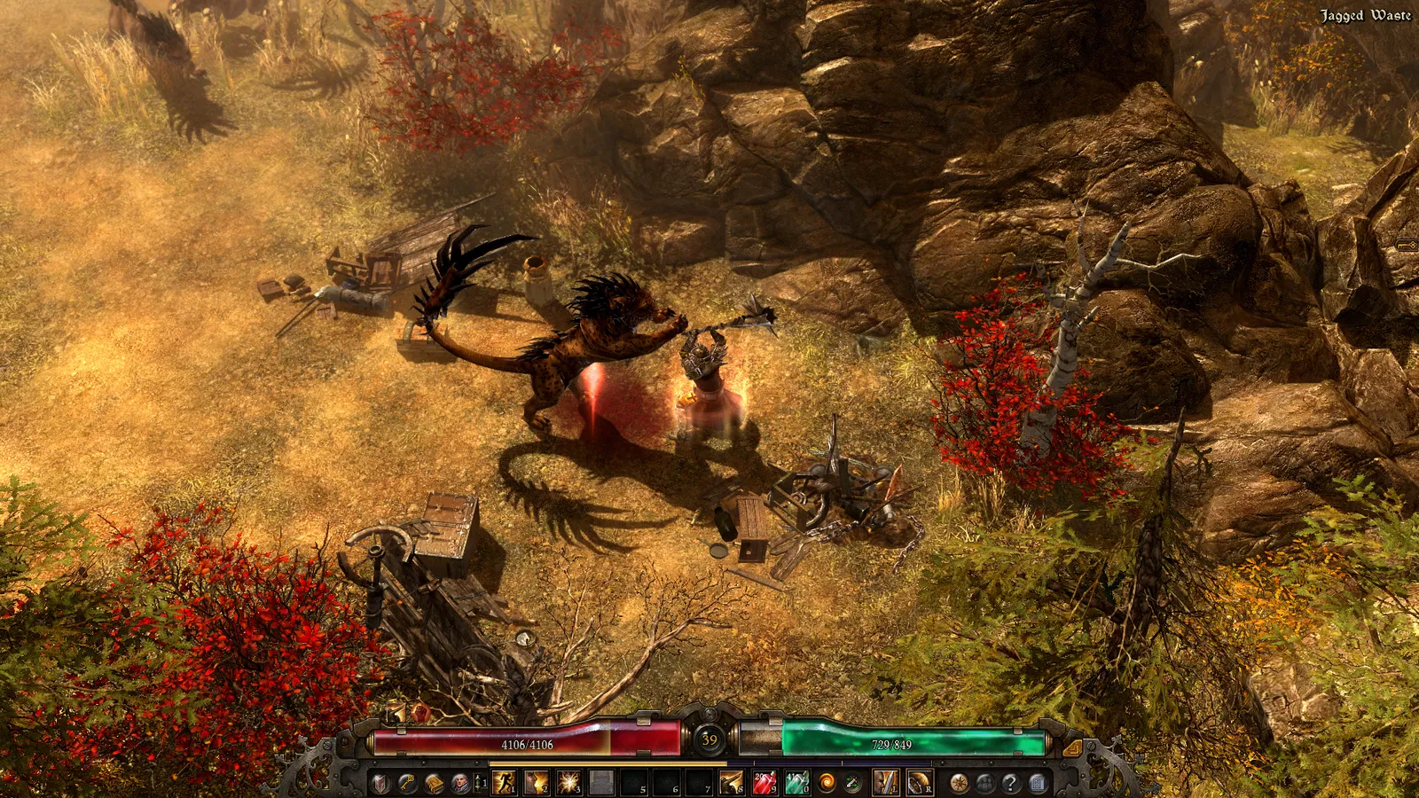 Grim Dawn captura de pantalla 6