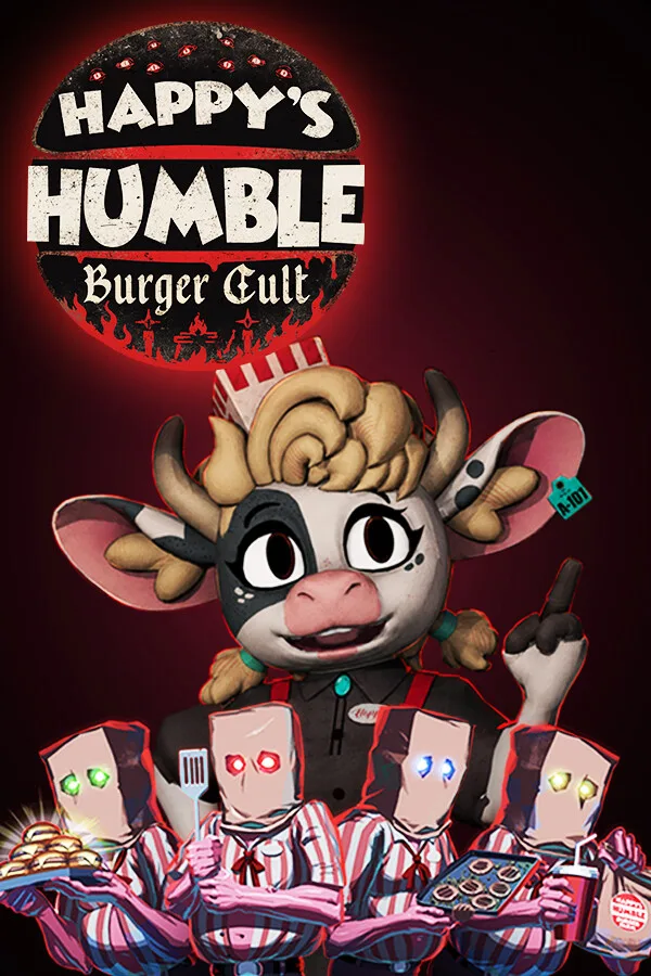 Happy's Humble Burger Cult capsule art