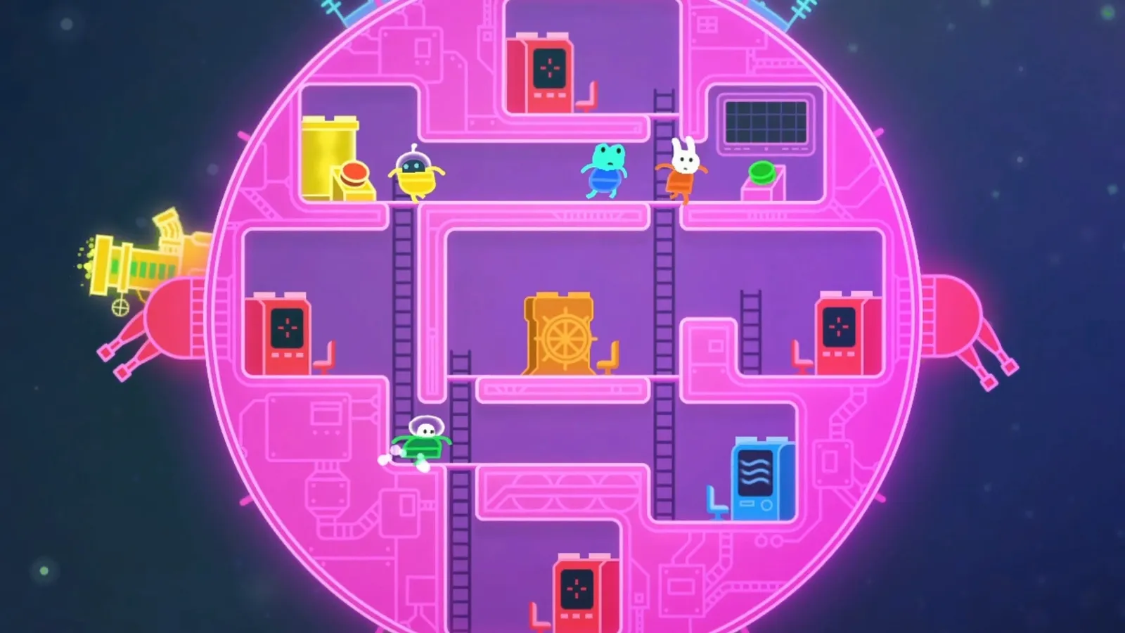 Lovers in a Dangerous Spacetime captura de pantalla 7