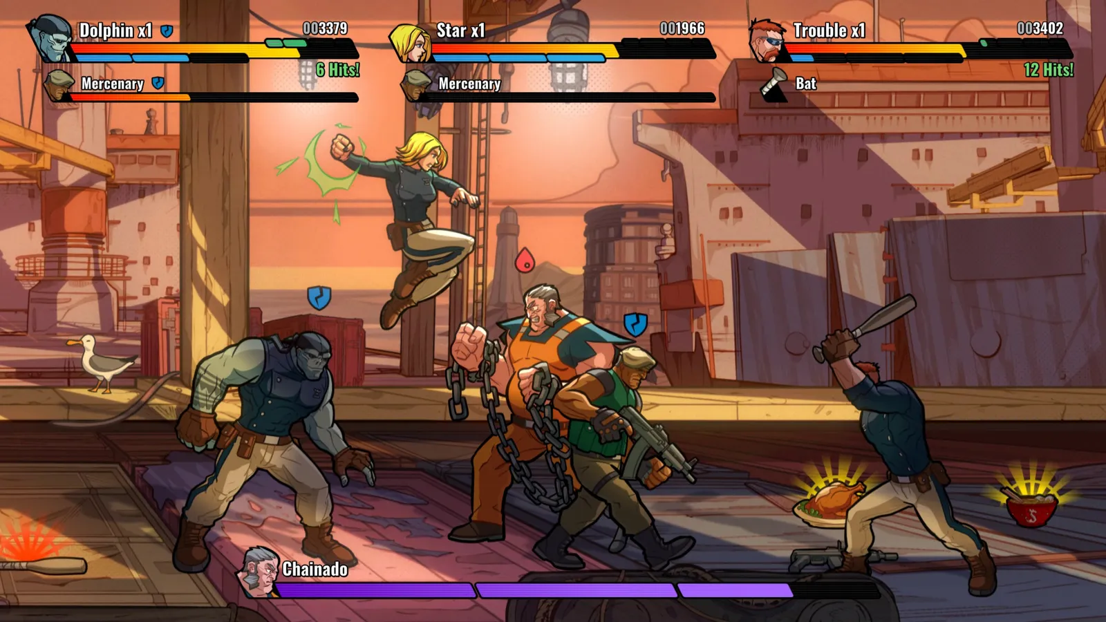 Mayhem Brawler captura de pantalla 1