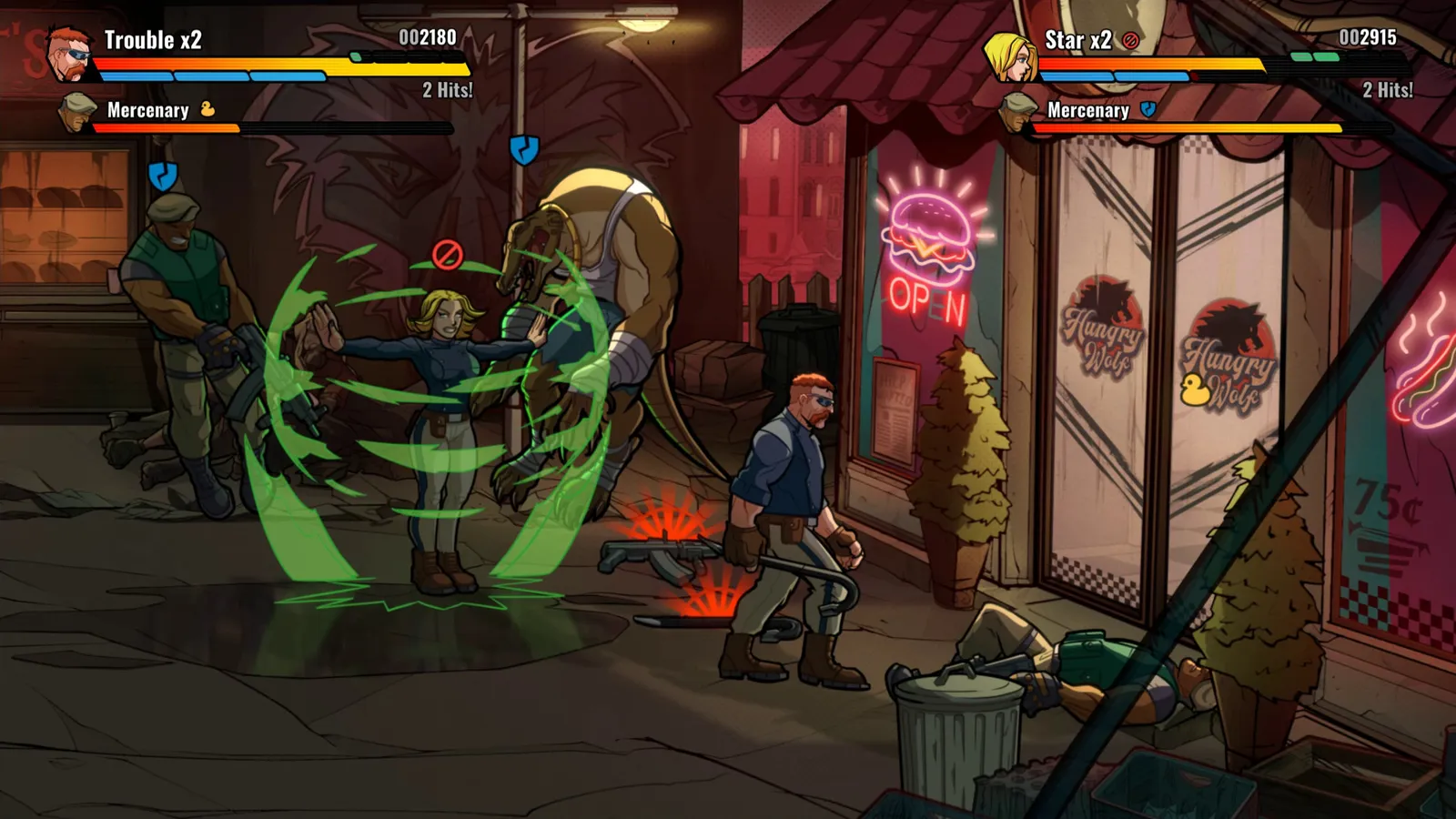 Mayhem Brawler captura de pantalla 2