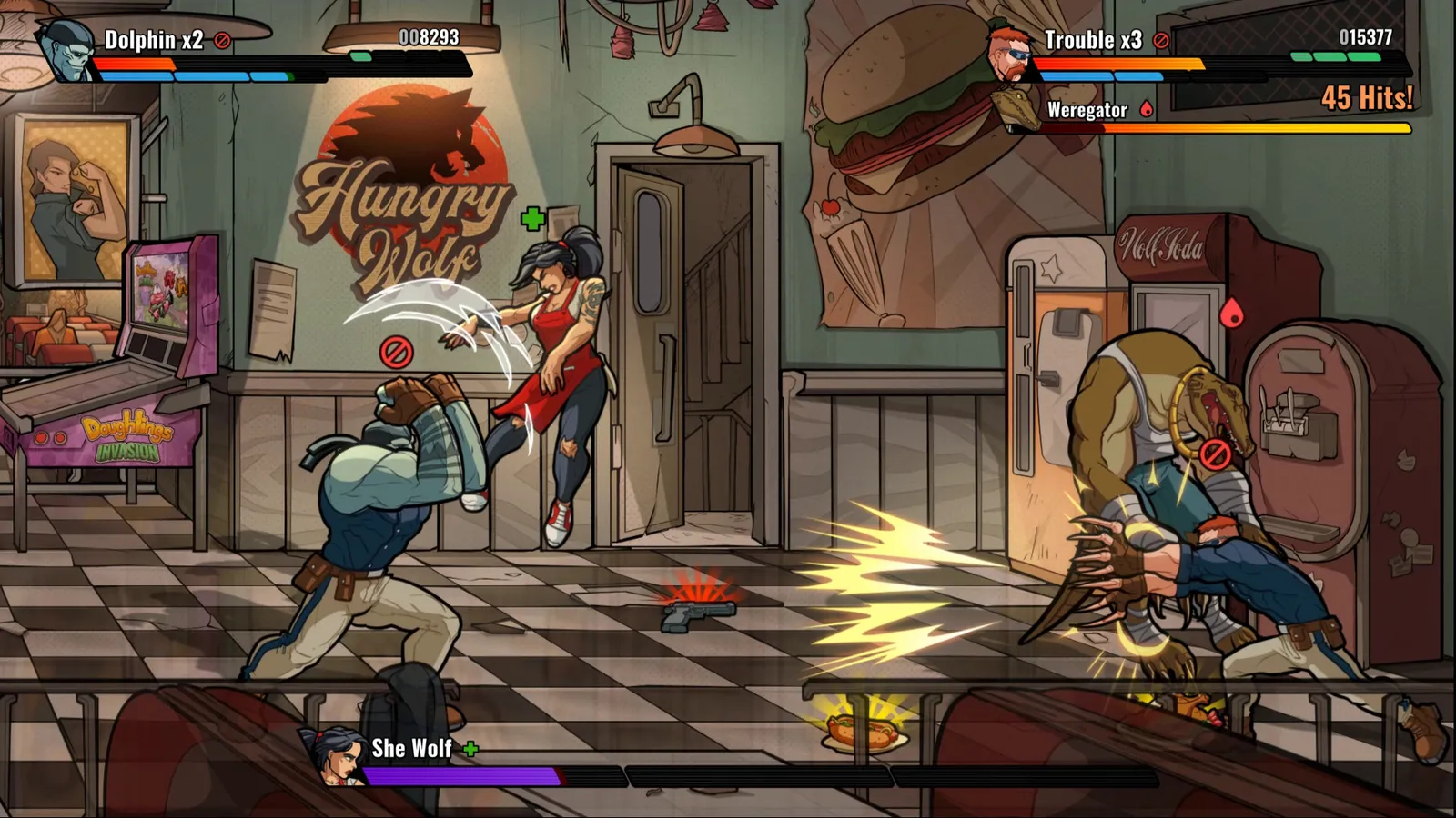Mayhem Brawler captura de pantalla 3