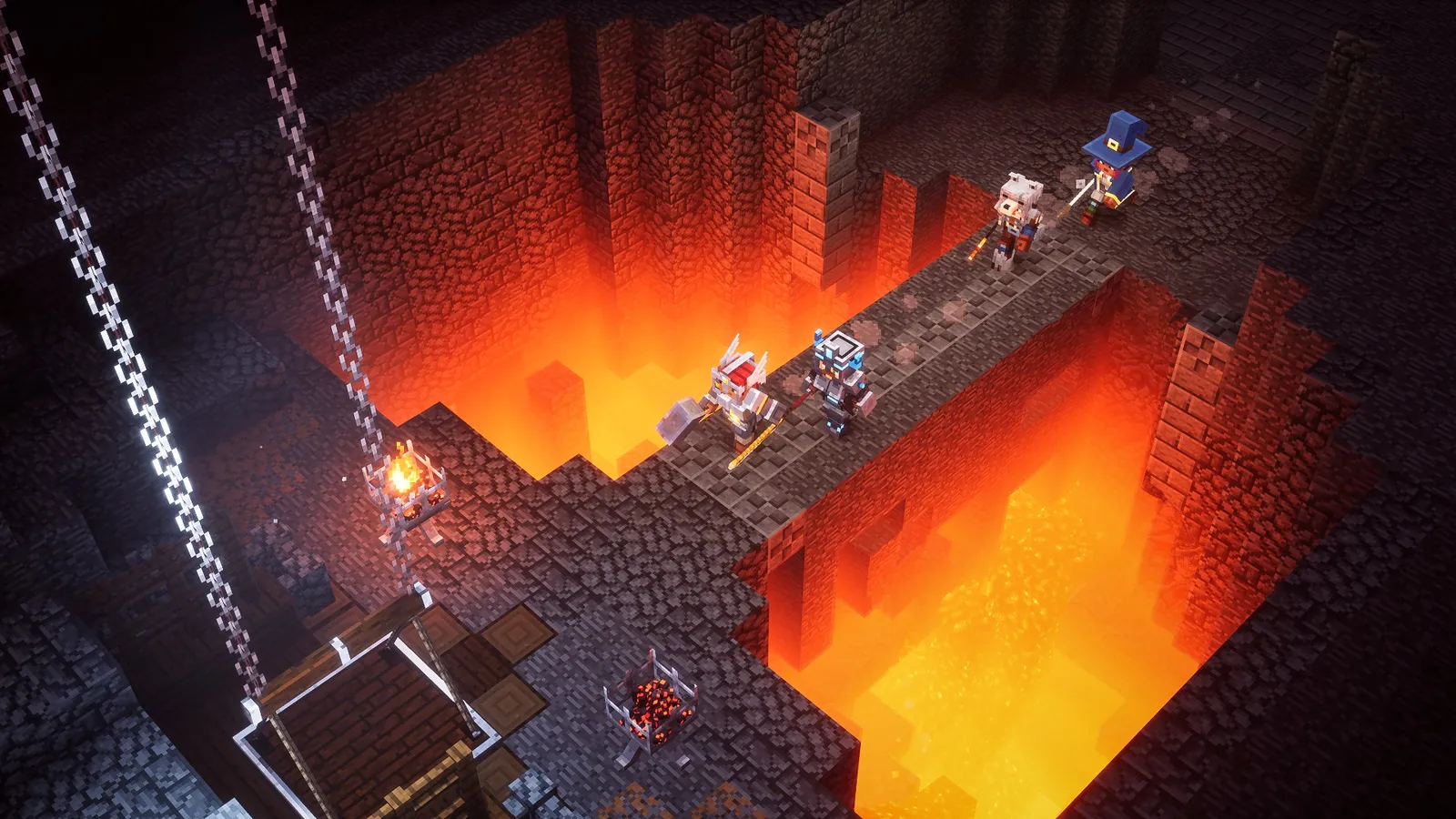 Minecraft Dungeons captura de pantalla 1