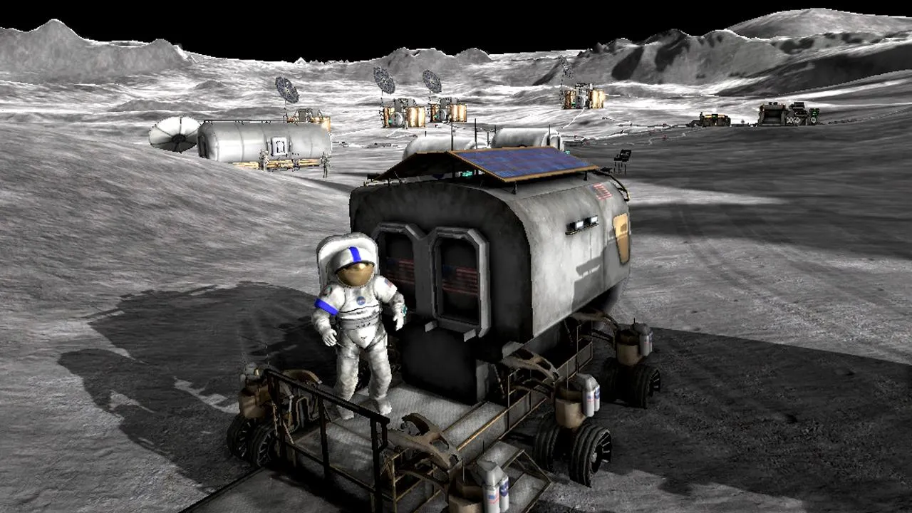 Moonbase Alpha captura de pantalla 2