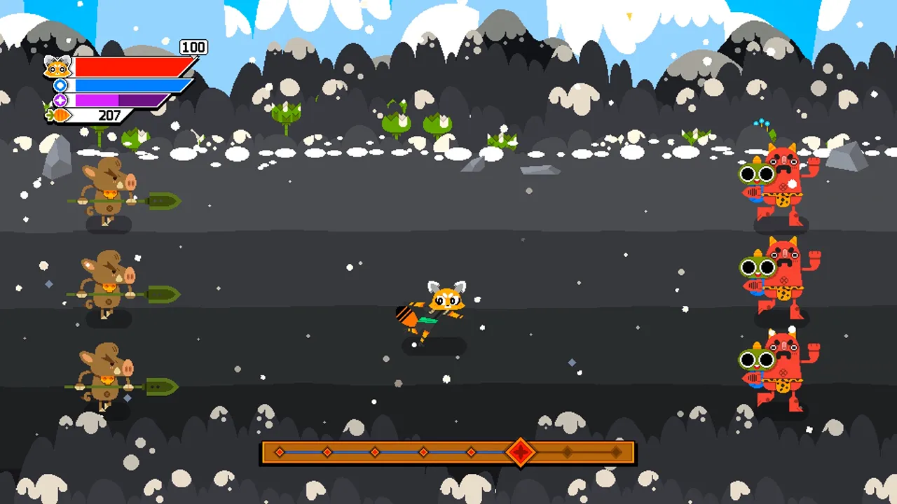Ninjin: Clash of Carrots captura de pantalla 2