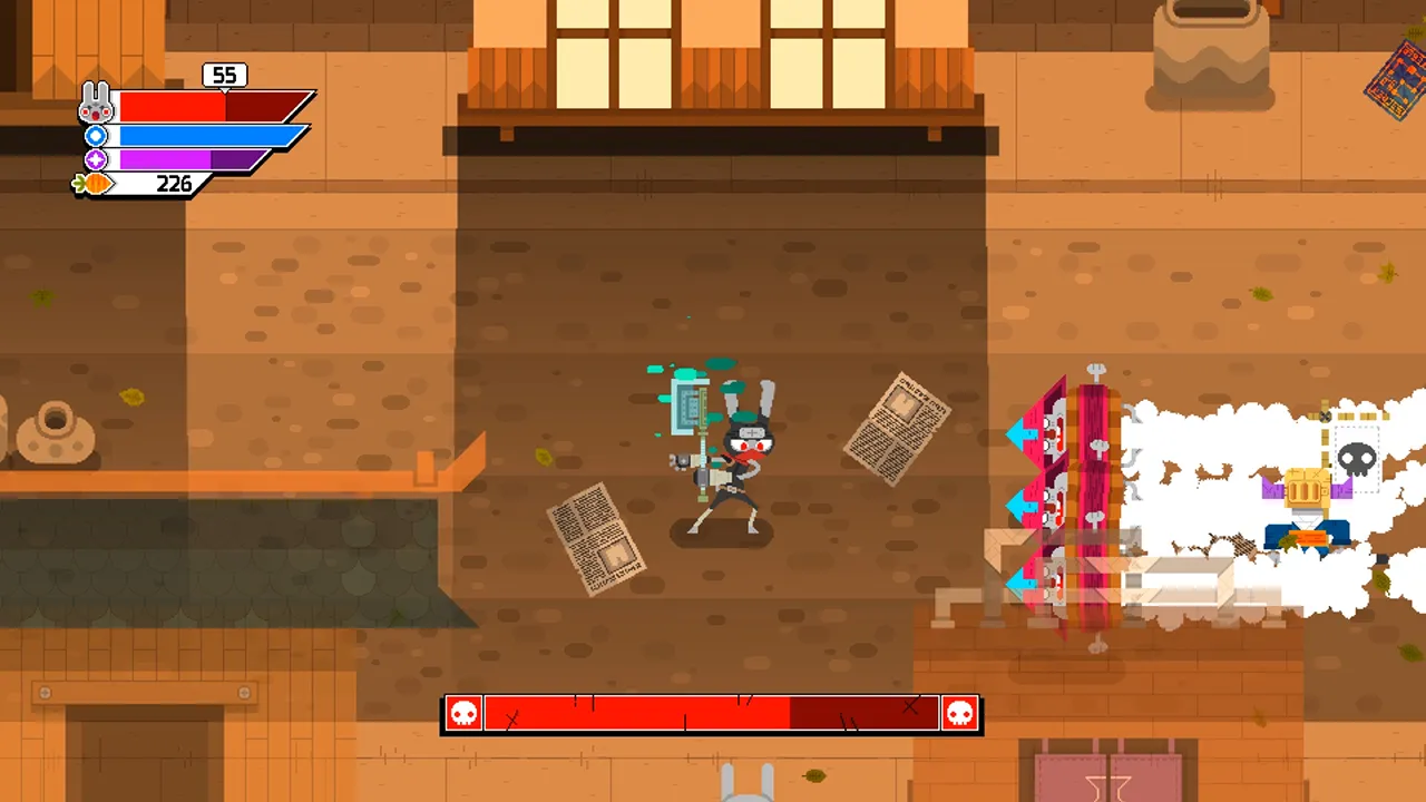 Ninjin: Clash of Carrots captura de pantalla 3