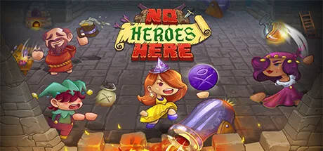No Heroes Here header art