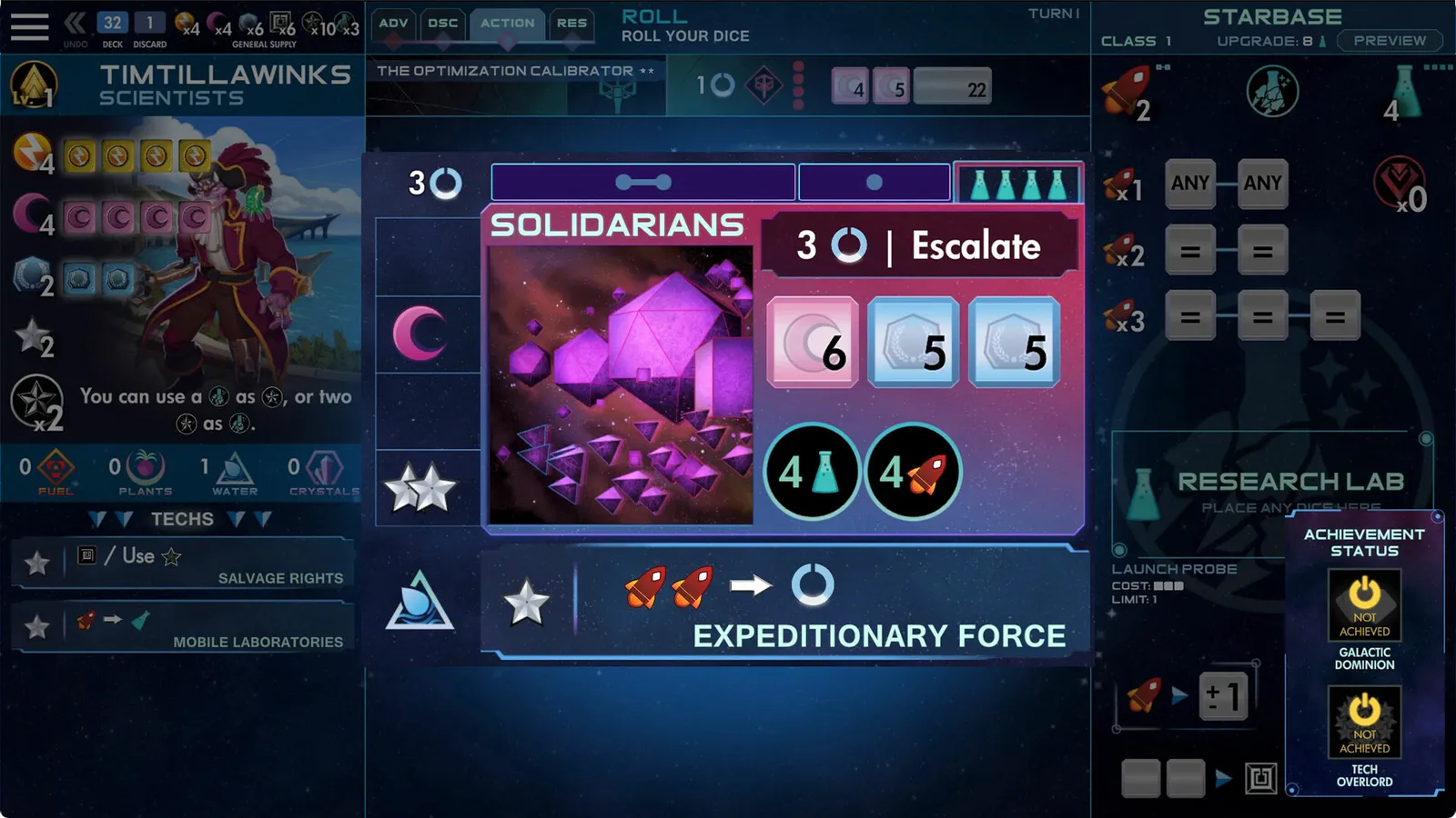 One Deck Galaxy captura de pantalla 3