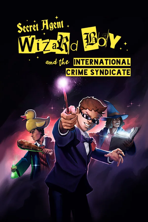 Secret Agent Wizard Boy and the International Crime Syndicate capsule art