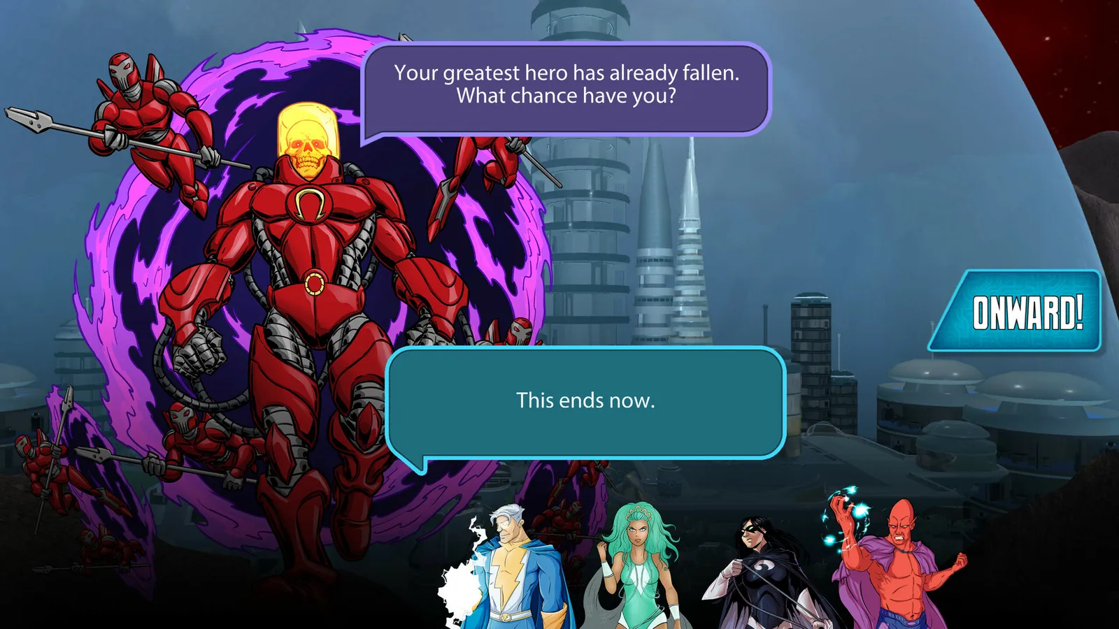 Sentinels of Earth-Prime captura de pantalla 1