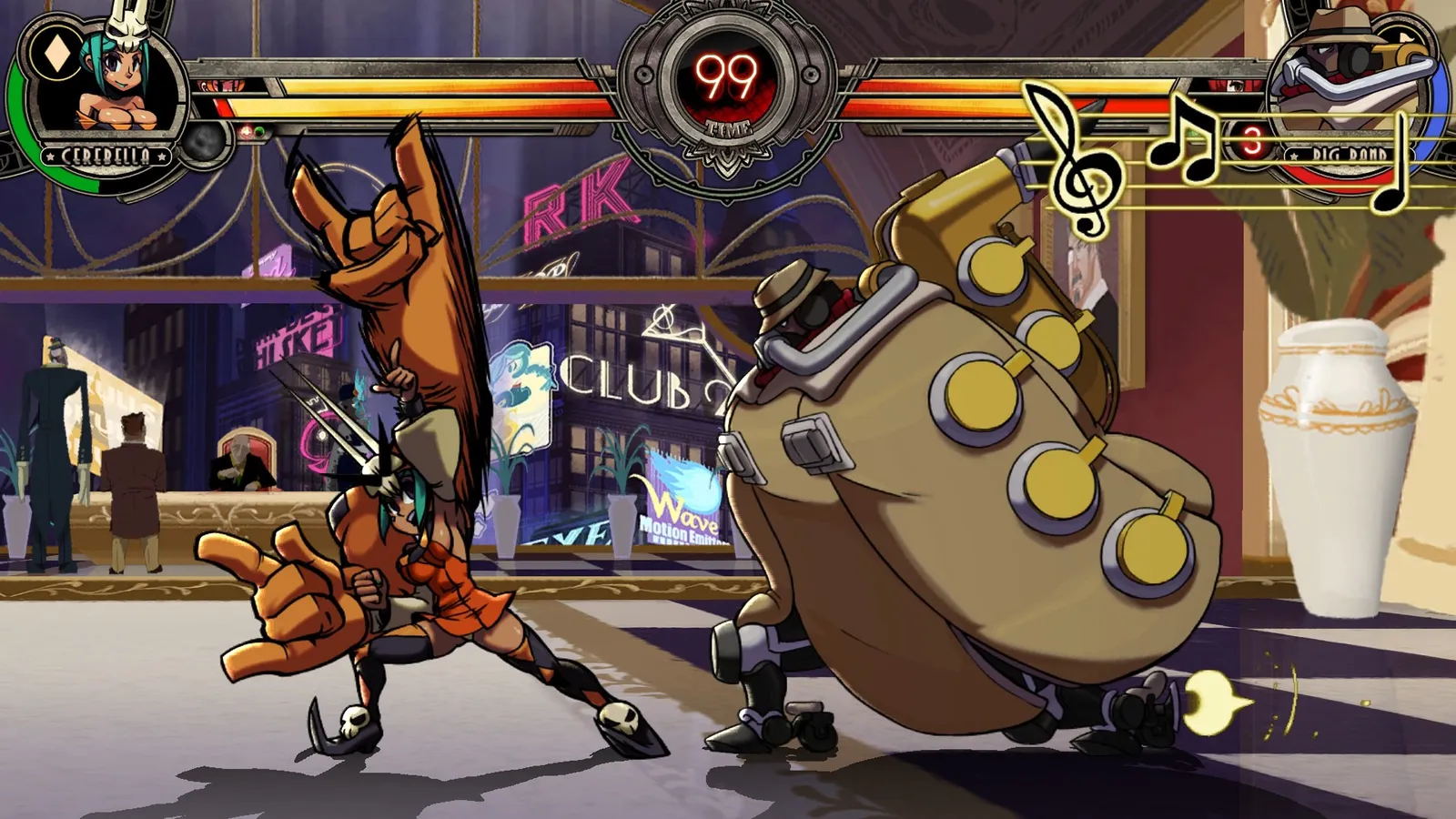 Skullgirls 2nd Encore captura de pantalla 2