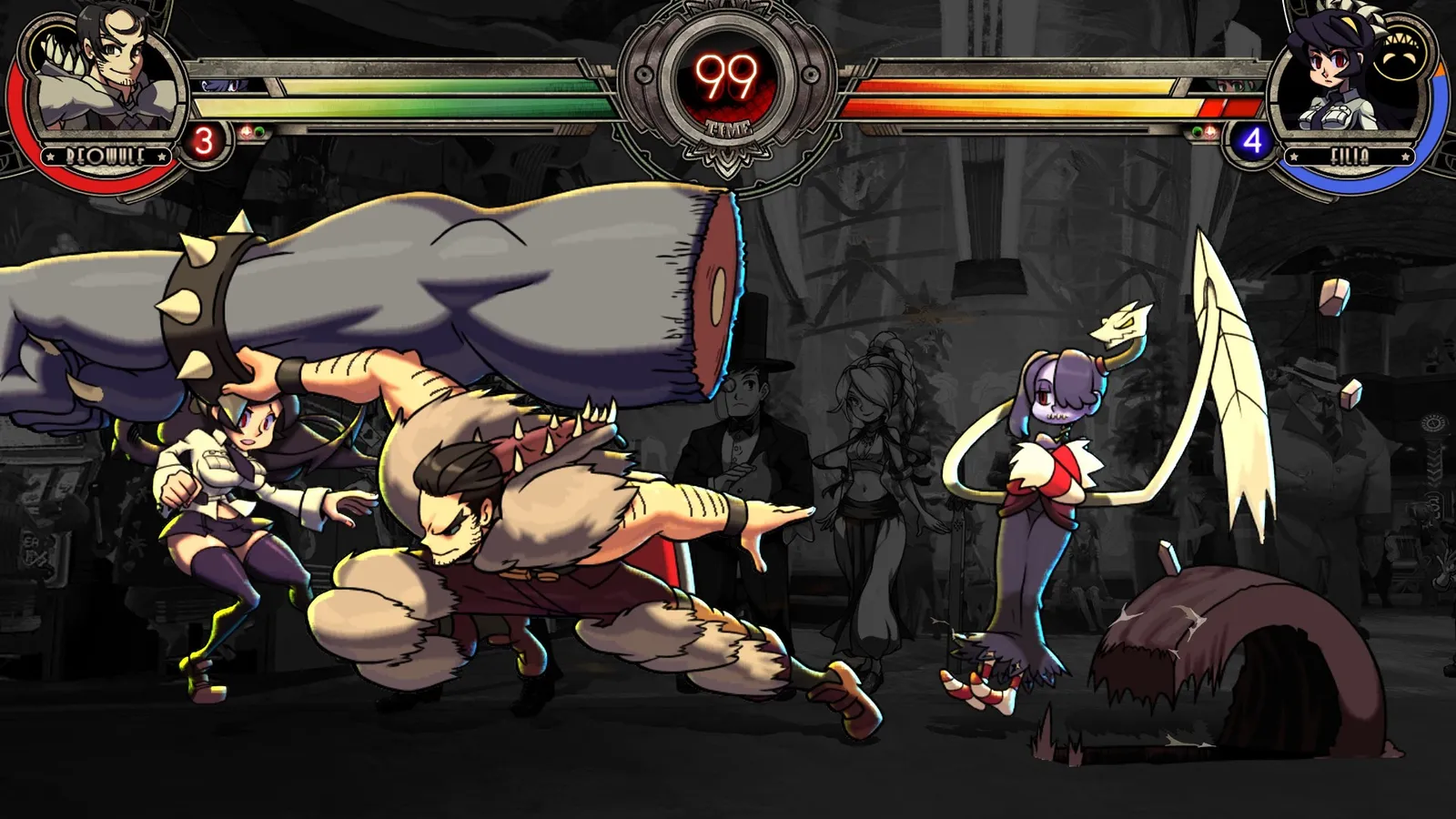 Skullgirls 2nd Encore captura de pantalla 6