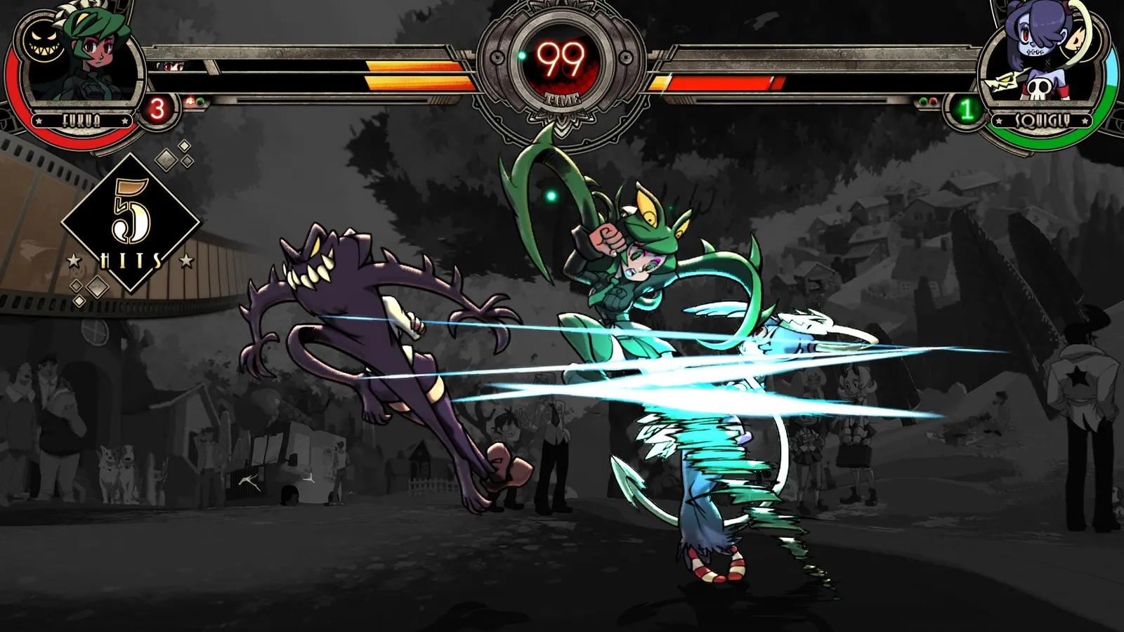 Skullgirls 2nd Encore captura de pantalla 7