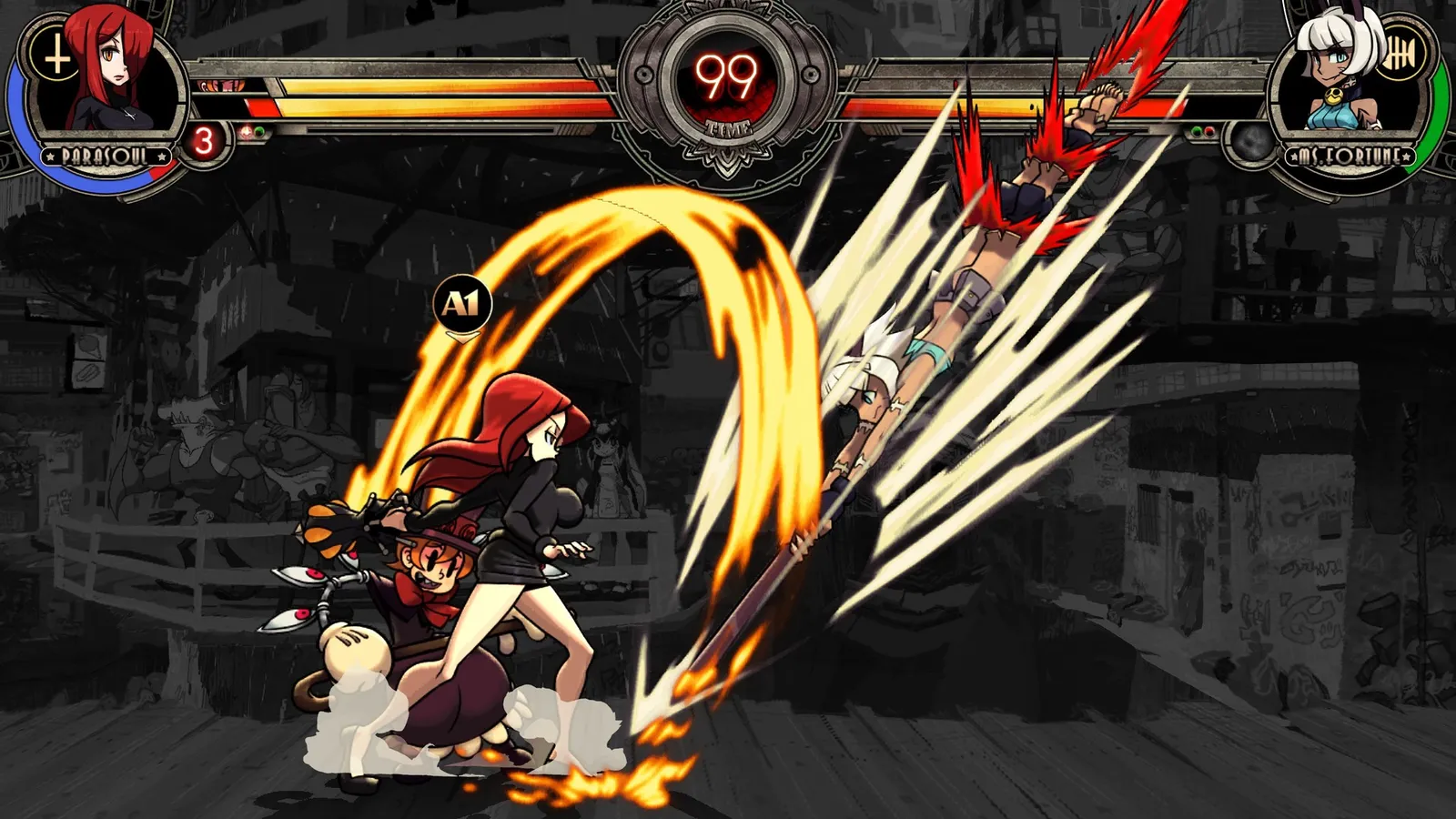 Skullgirls 2nd Encore captura de pantalla 9