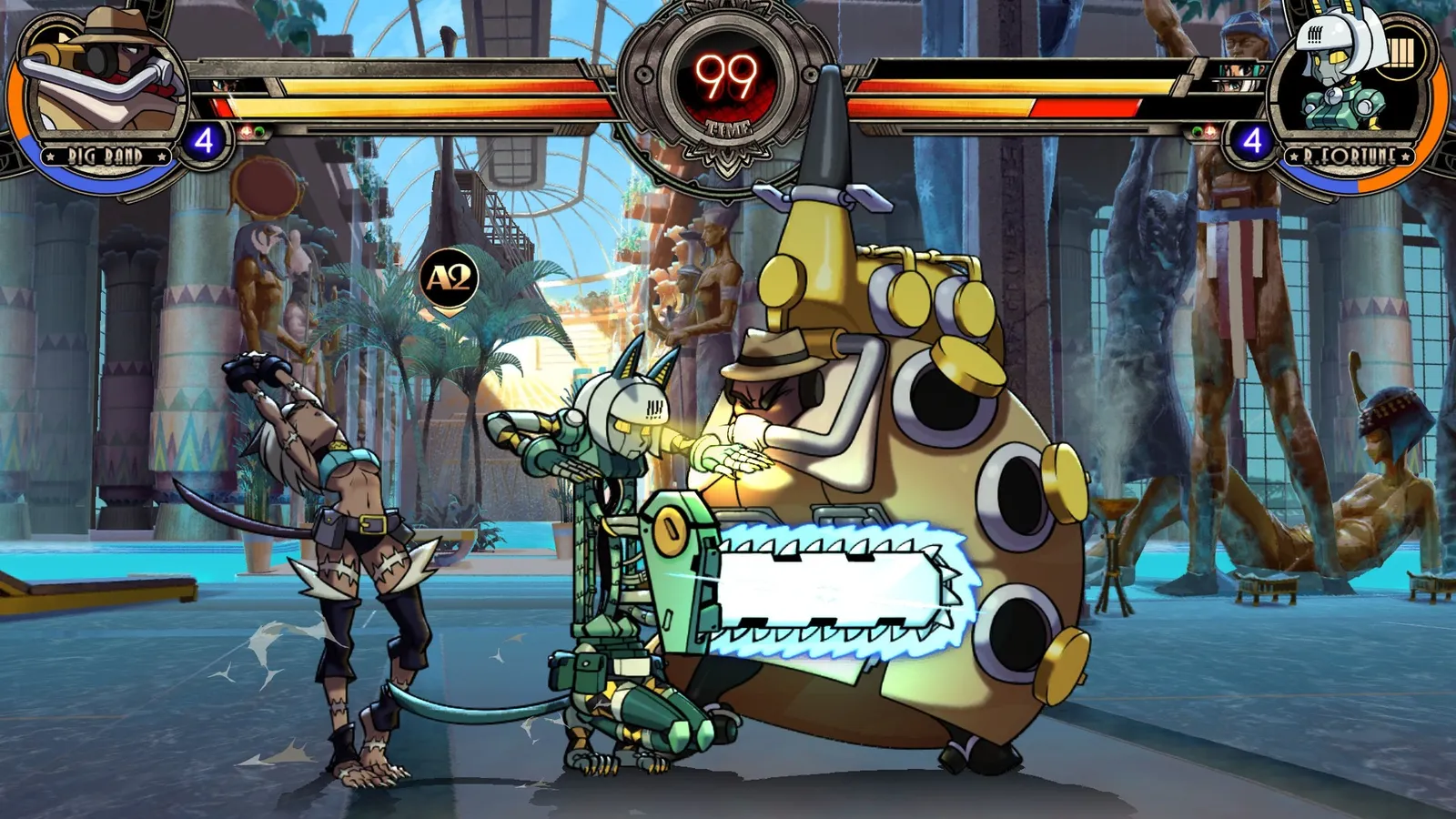 Skullgirls 2nd Encore captura de pantalla 10