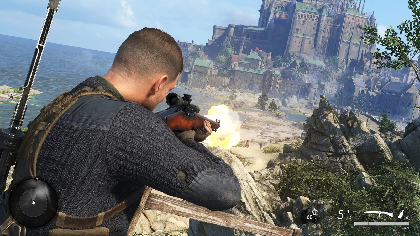 Sniper Elite 5 captura de pantalla 1