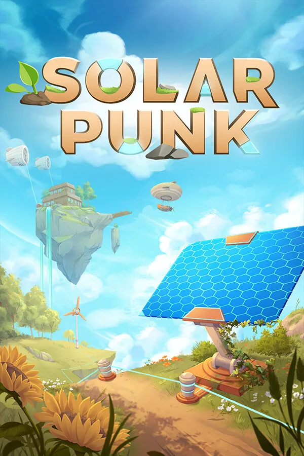 Solarpunk capsule art