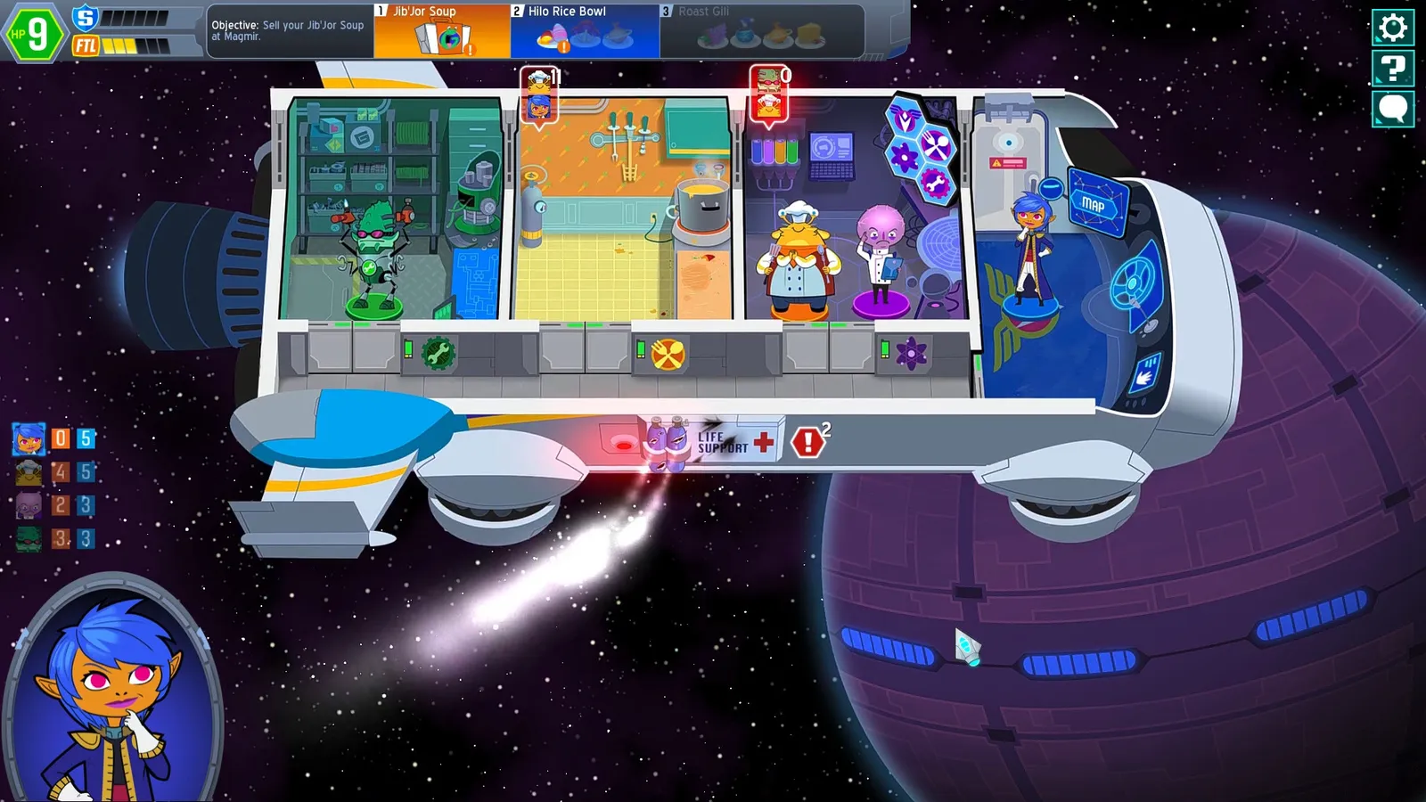 Space Food Truck captura de pantalla 4