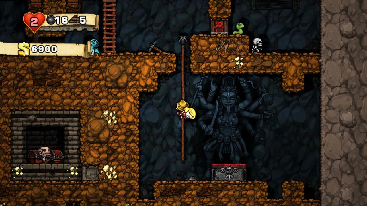 Spelunky captura de pantalla 2