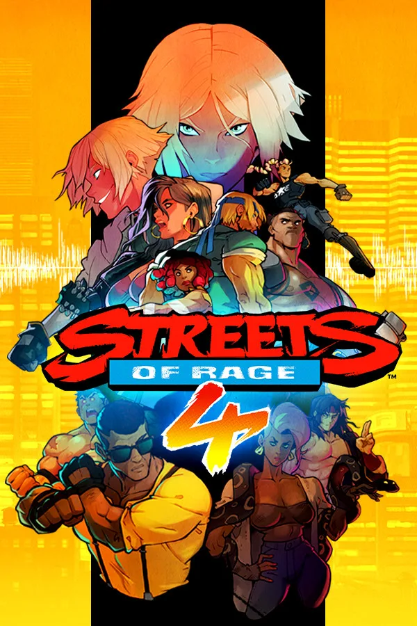 Streets of Rage 4 capsule art