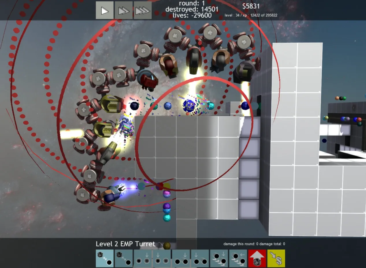Terrorhedron Tower Defense screenshot 4