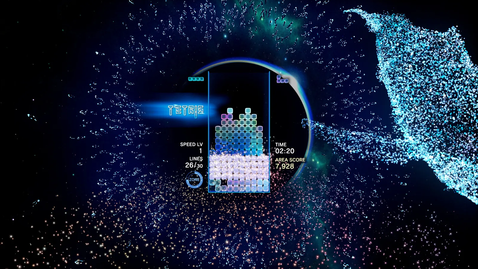 Tetris Effect: Connected captura de pantalla 1